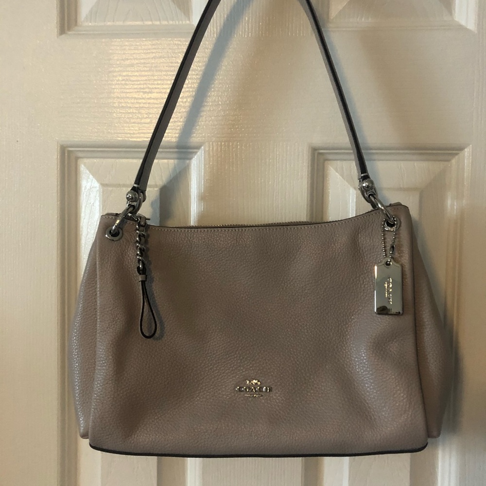 COACH PURSE TAN